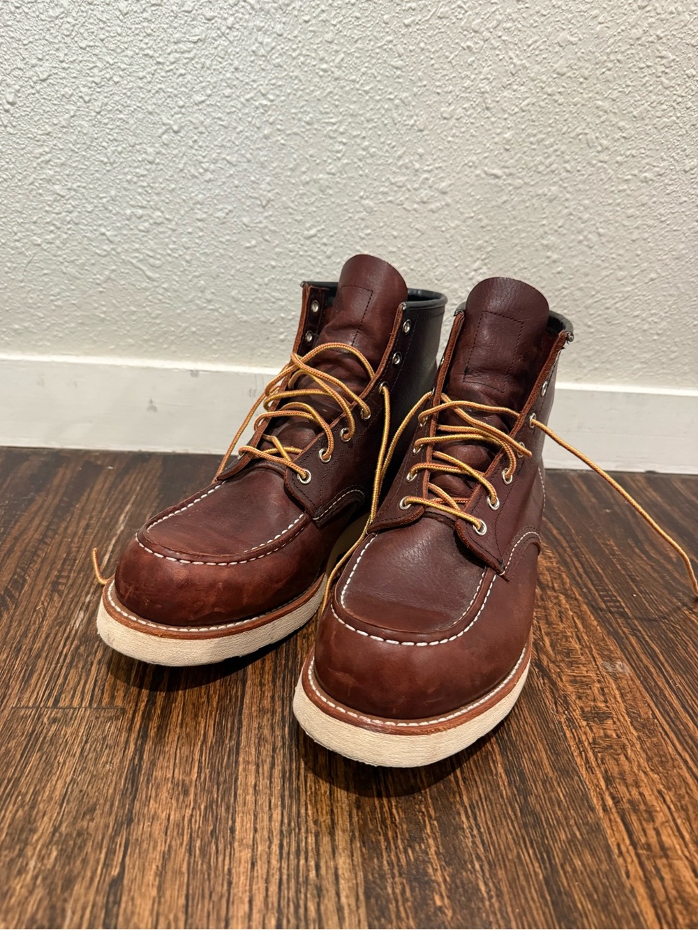 Red Wing 8138 Classic Moc Boots Briar Oil-Slick Brown Heritage Utility Size11.5D